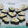 Makis en forme de coeur