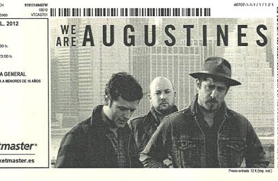 We Are Augustines - Jeudi 12 Juillet 2012 - Sala El Sol (Madrid)