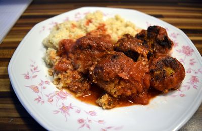 Boulettes de courgettes à la tomate