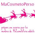 Concours Noël : MaCosmetoPerso 