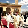 أمير المؤمنين جلالة الملك محمد السادس يؤدي صلاة الجمعة بمسجد السلطان مولاي سليمان بوجدة