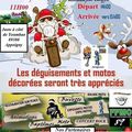 Père Noël des motards à Appoigny