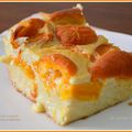 Gâteau de semoule aux abricots et pistache 