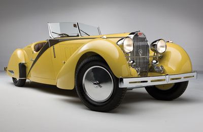 1935 Bugatti Type 57 "Grand Raid" Roadster by Carrosserie Worblaufen