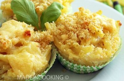 Muffins de macaroni au fromage