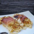 SPAGHETTIS En robe de Jambon Cru Sauce Mozzarella