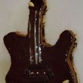Guitare en gâteau "Napolitain"