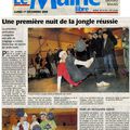 Revue de presse - La Nuit de la Jongle - Samedi 29 novembre 2009