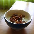 Granola du p'tit dèj, acte trois.