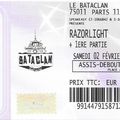 Razorlight - Samedi 2 Février 2019 - Bataclan (Paris)