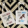 Tote bag pour les amoureux des poneys