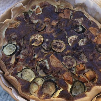 TARTE POTIRON COURGETTE