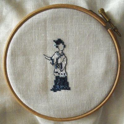 W.I.P. / Chinoiserie en bleu #1