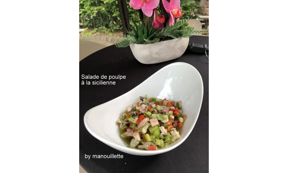 Salade de poulpe à la sicilienne