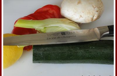 PAPILLOTE D'EGLEFIN ET SES LEGUMES
