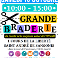 Grande Braderie du Secours Populaire le 10 octobre 2015