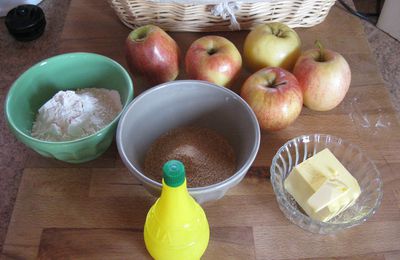 Crumble aux pommes