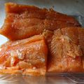 Pavés de saumon au four