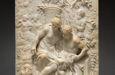 Venus and a Satyr, c. 1700, Ignaz Elhafen (German, 1658–1715)