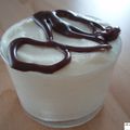 Mousse au chocolat blanc - un nuage 