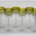 Verres Roemer Baccarat Colbert