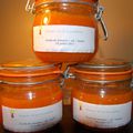 Coulis de tomates en bocaux