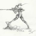 Concept de sculpture- Snipeuse 32mm