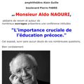 Conférence du Samedi 19 mai 2018 Aldo Naouri