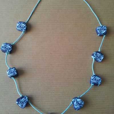 Un collier en fimo pour Mademoiselle cette