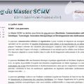 Blog du Master SCMV
