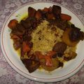 Couscous d’agneau aux fruits secs et légumes nouveaux