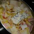 Salade d'endives jambon et fourme d'Ambert