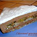 L'ECUREUIL GOURMAND (gâteau noisettes , bananes et raisins )