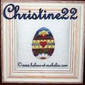 L'oeuf coloré de Christine22, 64e inscrite
