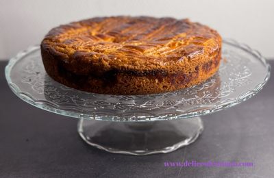 Gâteau breton fourré à l’abricot