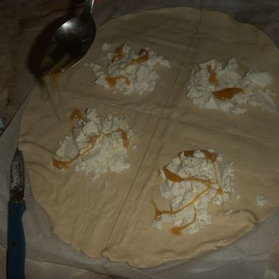 feuilleté au chèvre