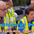 Près de 300 signaleurs mobilisés pour le Triathlon de Paris