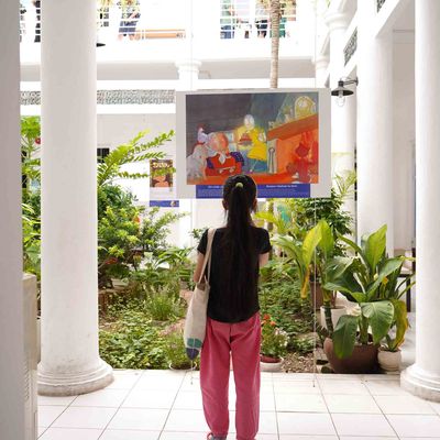 « DU CRAYONNÉ À L’ORIGINAL, dans les coulisses de mon métier » une exposition à l'Institut Français de HANOI.