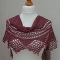 Nouveau design: Mythos châle au crochet / Design new: Mythos shawl crochet
