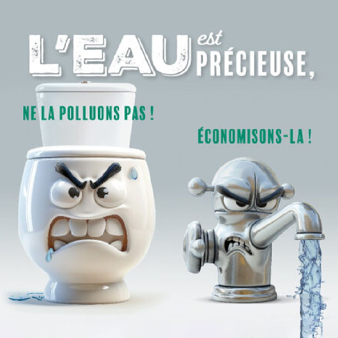 L'eau est précieuse, économisons-la
