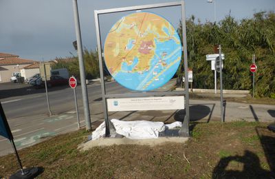 INAUGURATION DU " TOTEM DES NOMS DE LIEUX " AVEC " EMERGENCES "....