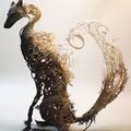 Surrealist Sculptures by Ellen Jewett Merge Plant and Animal Life