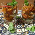 Verrines épicées de l'été, mes verrines de caponata sicilienne- # Battle Food 22