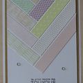 Avec des chutes de papier