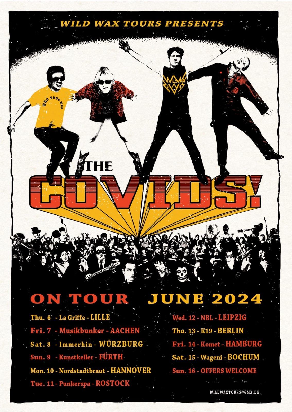 Tonic Tuesday The Covids, Banned From The USA + Certified (Do It) Real Kewl Trash (Redux)