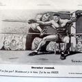 Boxe suze illustration ancienne sp81