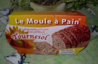 LE MOULE A PAIN "PREPARATION PAIN AU TOURNESOL"