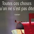 Toutes ces choses....