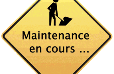 Blog en maintenance 