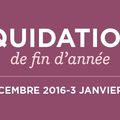 Liquidations de Fin d'année